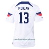 Camiseta de fútbol Estados Unidos MORGAN 13 Primera Equipación Mundial 2022 - Mujer